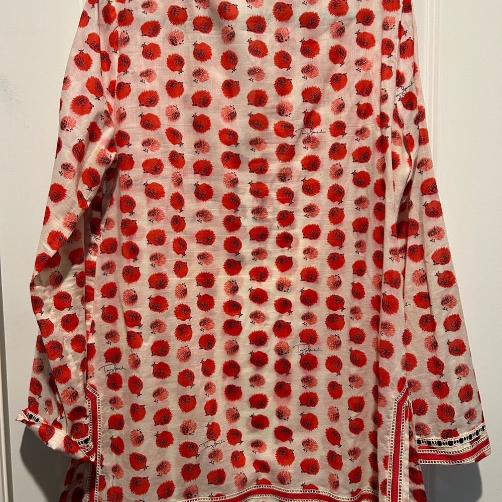 Tory Burch Hedgehog Tunic size 12 - Picture 4 of 7